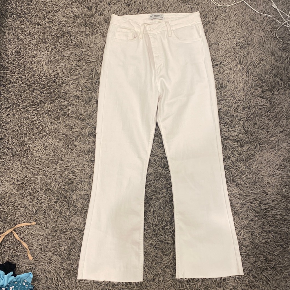 White jeans